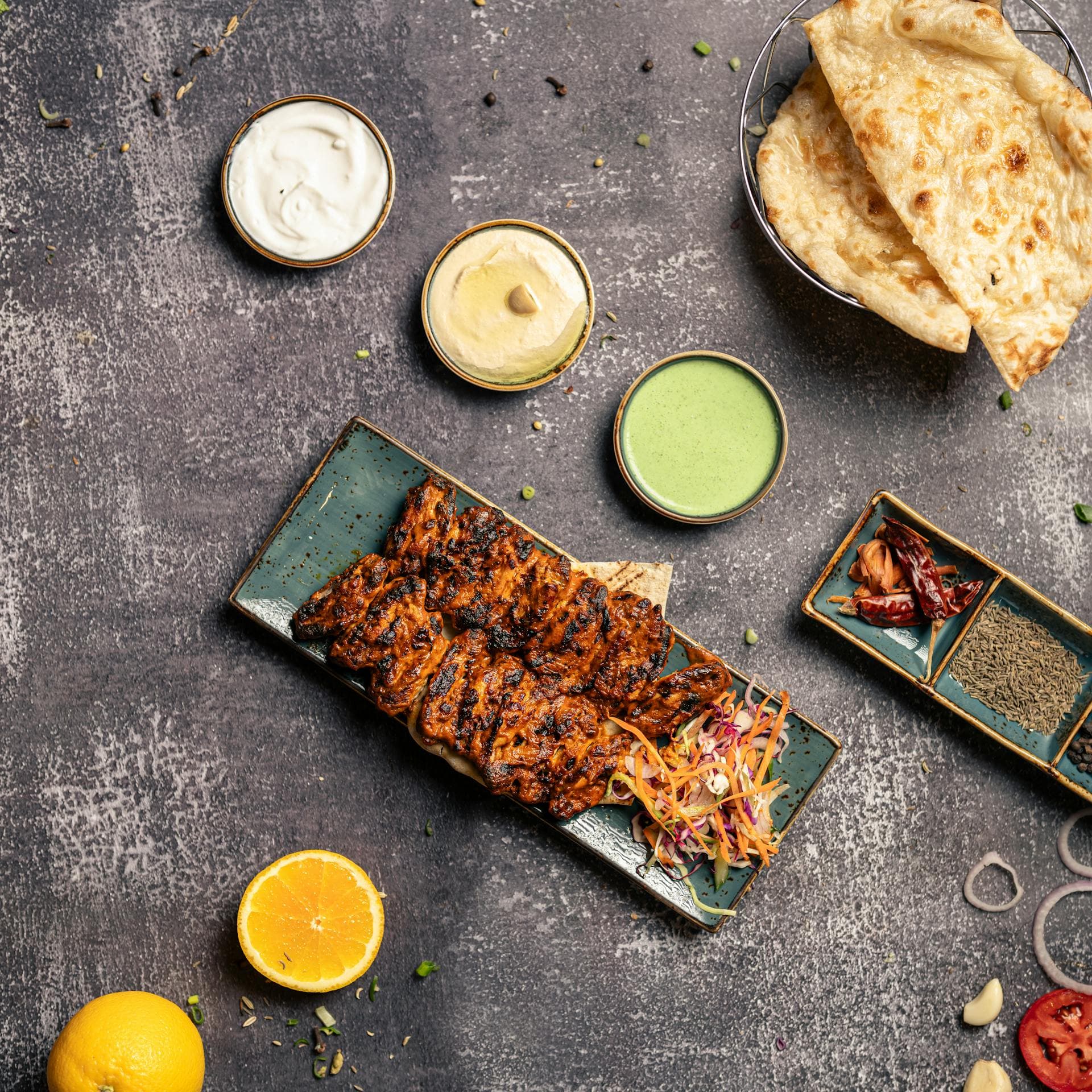 Naan Kebab in Skawina — craft beef and lamb kebab, house naan and signature sauces
