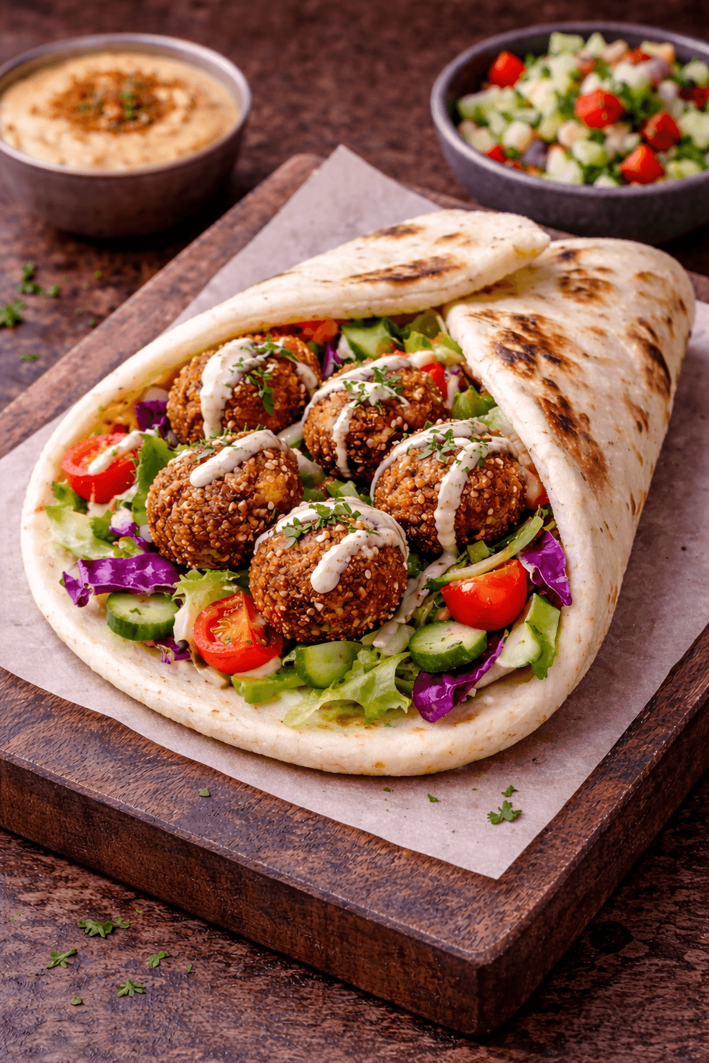 Naan Falafel